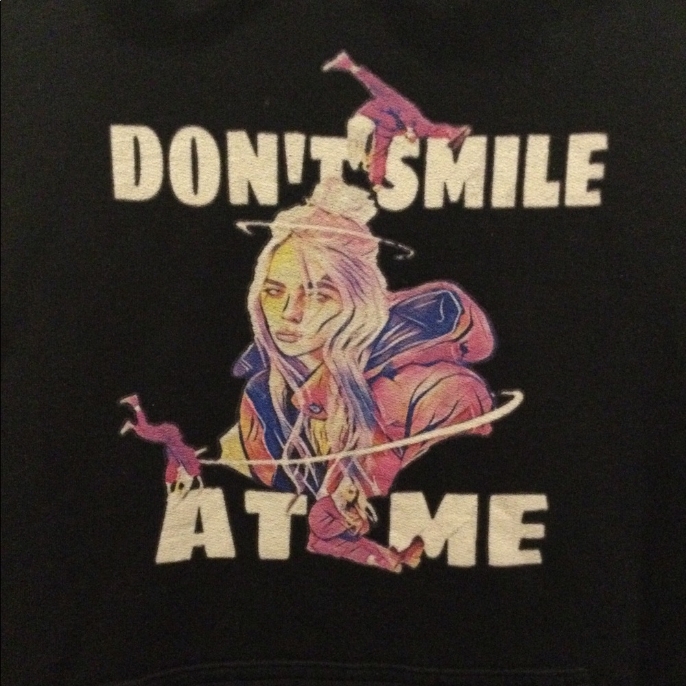 💎2xHP💎 Billie Eilish | Don’t Smile At Me Hoodie | 💎RARE💎